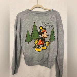 Disney Mickey Mouse Christmas Crewneck Sweater